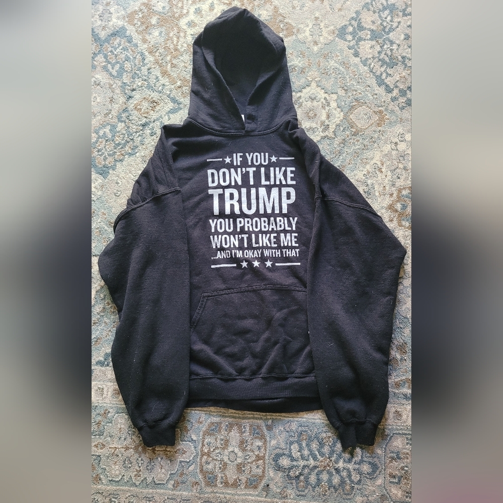 Black Donald Trump President Hoodie Sweater